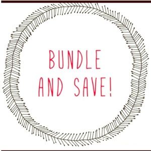 Remember to bundle, 10% off and save on shipping!!
